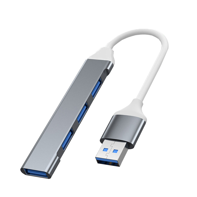 Alogy HUB USB-A na 4 porty USB 3.0 5GB/s Adapter rozdzielnik koncentrator sieciowy