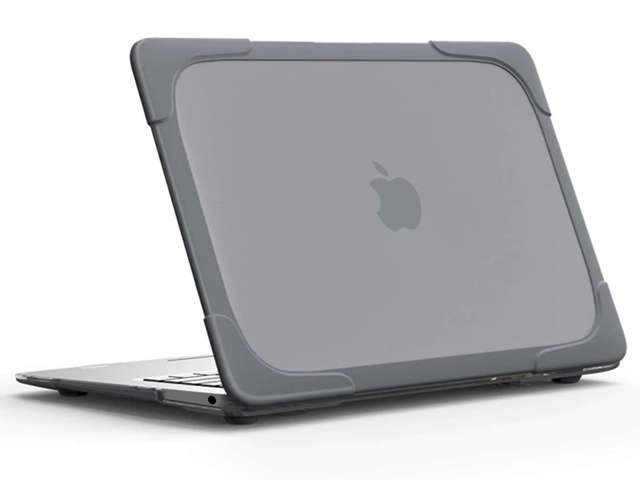 Alogy Hard Case Etui wstrząsoodporne z podstawką do Apple Macbook Air 13 M1