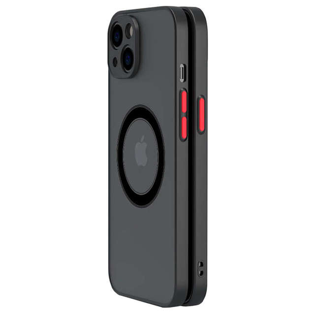 Alogy Hybrid Mag Case do MagSafe Etui do Apple iPhone 14 Plus obudowa z ochroną aparatu Black