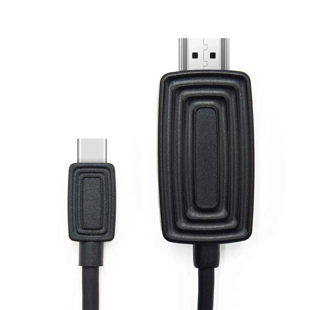 Alogy Kabel adapter HDMI 2.1 do USB-C Type-C HDTV 2K 2m Czarny