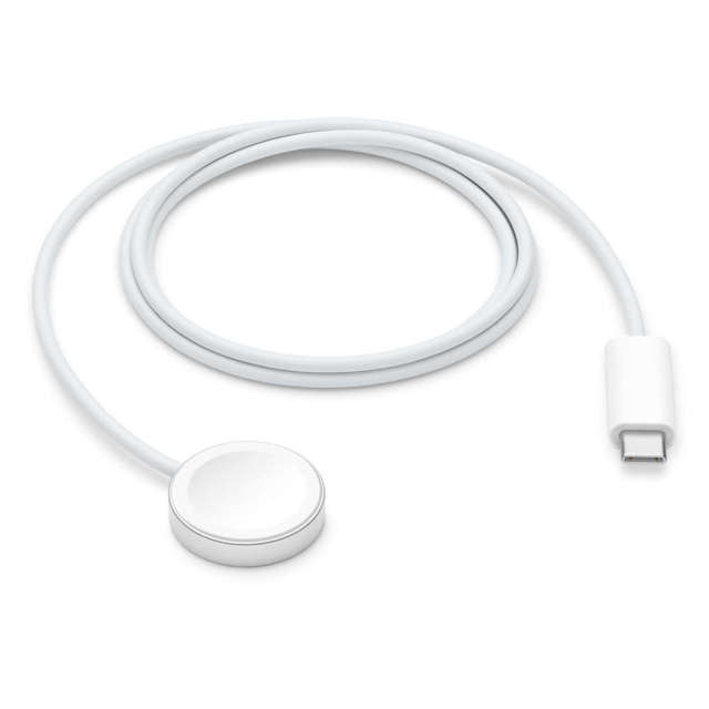 Alogy Ładowarka indukcyjna QI Charger do Apple Watch USB-C 100cm Biała