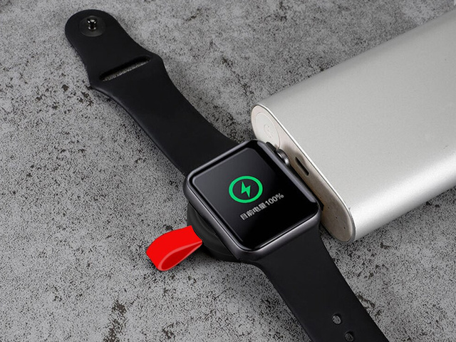 Alogy Ładowarka indukcyjna Qi na USB do Apple Watch Czarna