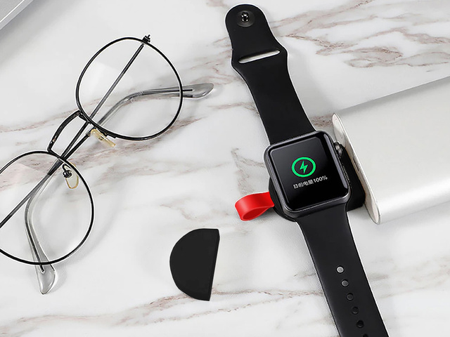 Alogy Ładowarka indukcyjna Qi na USB do Apple Watch Czarna