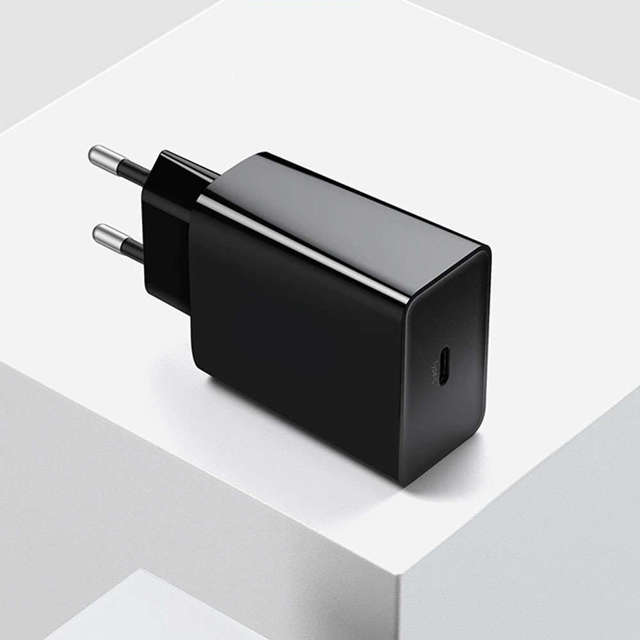 Alogy Ładowarka sieciowa szybka USB-C PD 20W czarna