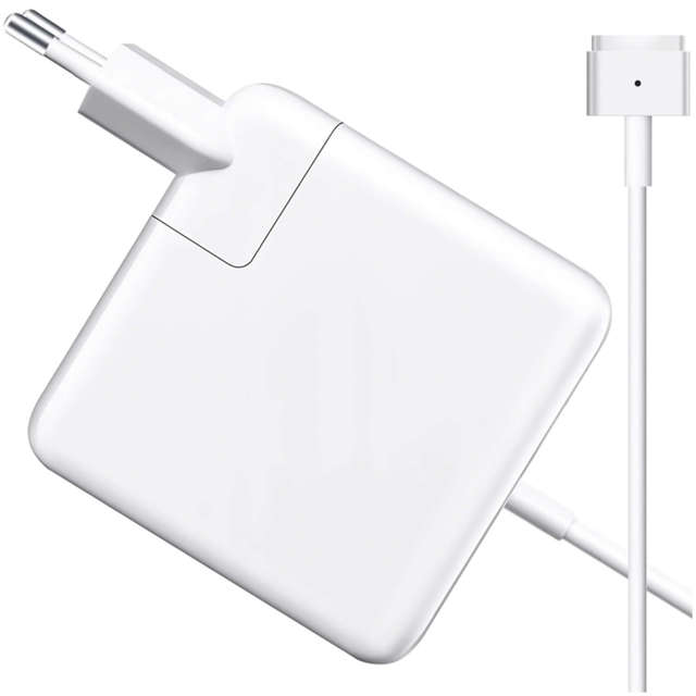 Alogy Ładowarka zasilacz do MacBooka Charger do Apple MacBook MagSafe 2 T-type 45W Biała