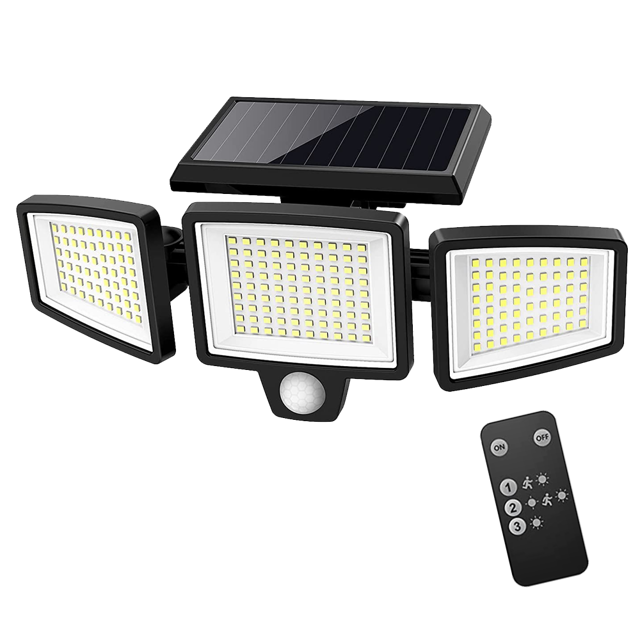 Alogy Lampa solarna 3w1 LED SMD Zewnętrzna z czujnikiem ruchu i zmierzchu