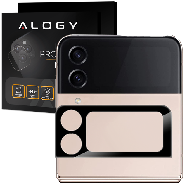 Alogy Lens Protector PRO+ Metalowa osłonka aparatu na obiektyw do Samsung Galaxy Z Flip 4