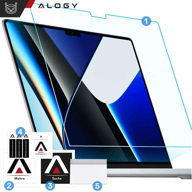 Alogy Screen Protect Film Folia ochronna Matowa na ekran do MacBook Air 15 2023 M2 A2941 15.3"