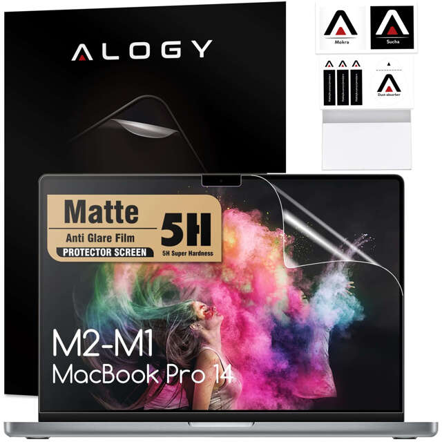 Alogy Screen Protect Film Folia ochronna Matowa na ekran do MacBook Pro 14 (2023-2021)