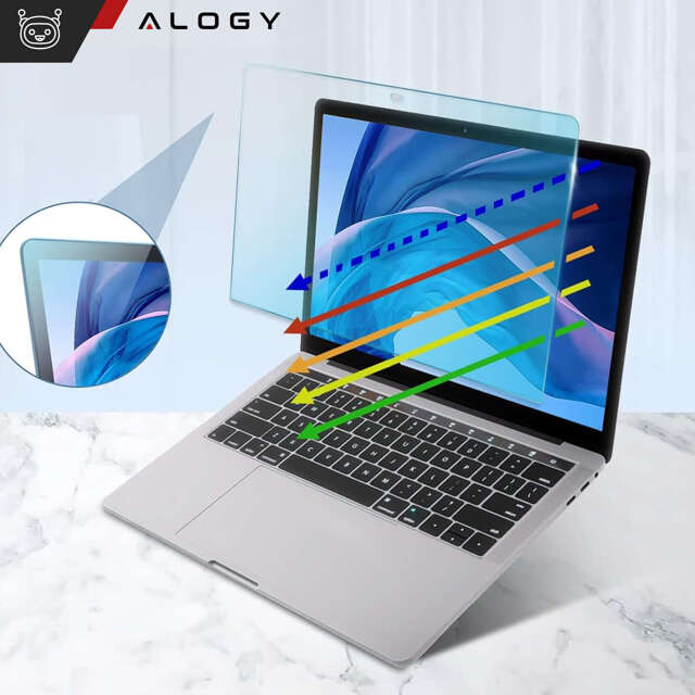 Alogy Screen Protect Film z filtrem Anti Blue Folia ochronna Matowa na ekran do MacBook Pro 13 MacBook Air 13