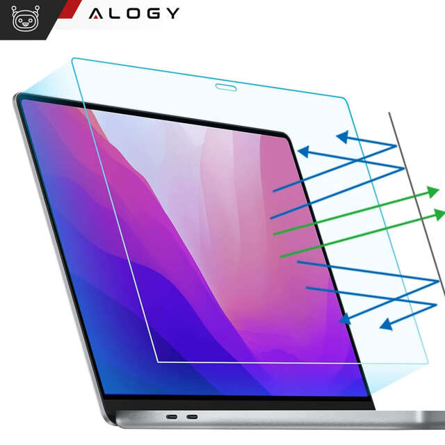 Alogy Screen Protect Film z filtrem Anti Blue Folia ochronna Matowa na ekran do MacBook Pro 13 MacBook Air 13