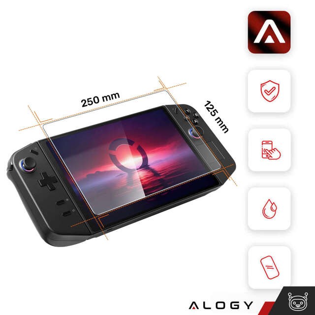 Alogy Screen Protector PRO+ 2x Szkło hartowane 9H do Lenovo Legion Go na ekran 