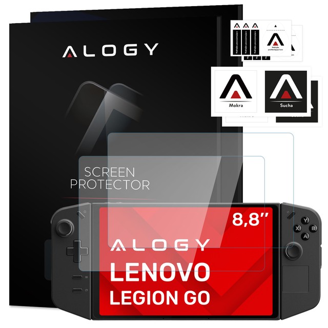 Alogy Screen Protector PRO+ 2x Szkło hartowane 9H do Lenovo Legion Go na ekran 