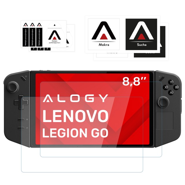 Alogy Screen Protector PRO+ 2x Szkło hartowane 9H do Lenovo Legion Go na ekran 