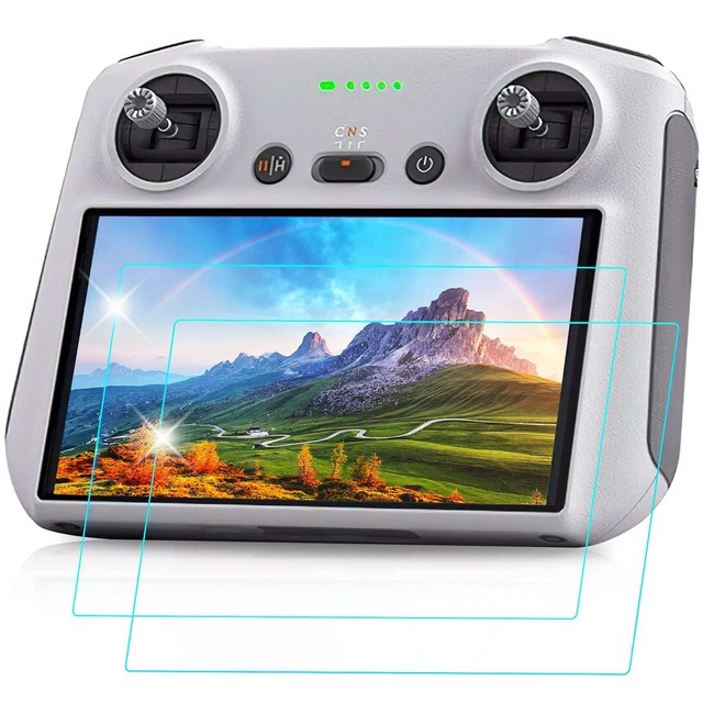 Alogy Screen Protector PRO+ 2x Szkło hartowane do DJI RC / DJI RC 2 - DJI Mini 4 Pro / Air 3 na ekran drona 