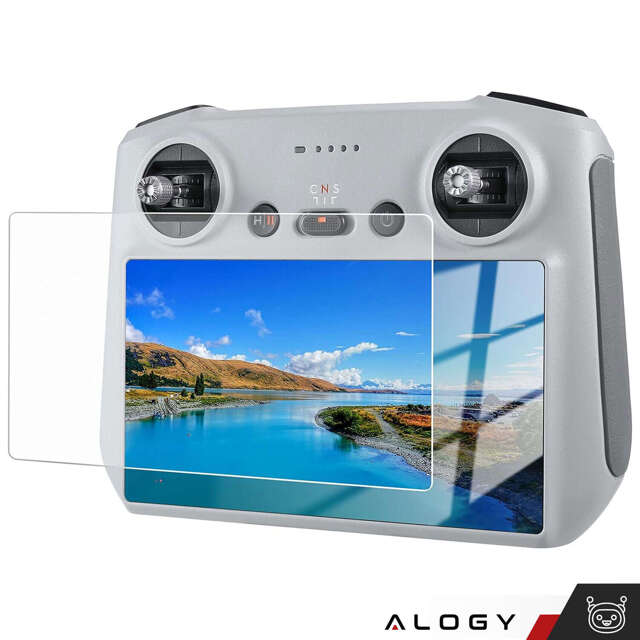 Alogy Screen Protector PRO+ 2x Szkło hartowane do DJI RC / DJI RC 2 - DJI Mini 4 Pro / Air 3 na ekran drona 