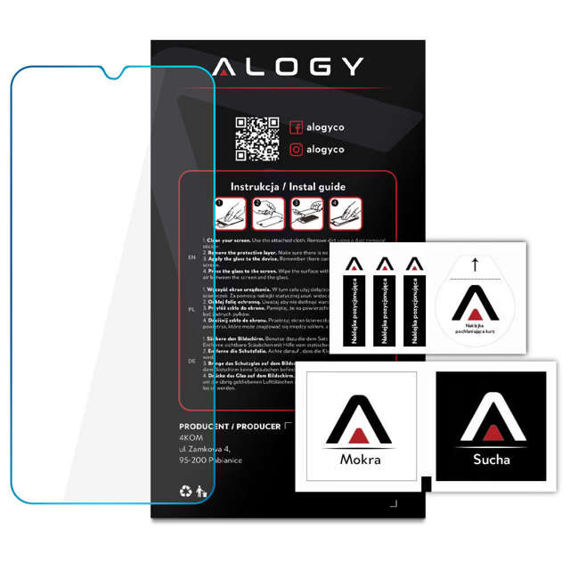 Alogy Screen Protector PRO+ Szkło hartowane 9H ochrona na ekran do Samsung Galaxy A34 5G