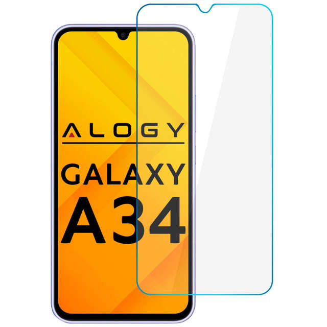 Alogy Screen Protector PRO+ Szkło hartowane 9H ochrona na ekran do Samsung Galaxy A34 5G