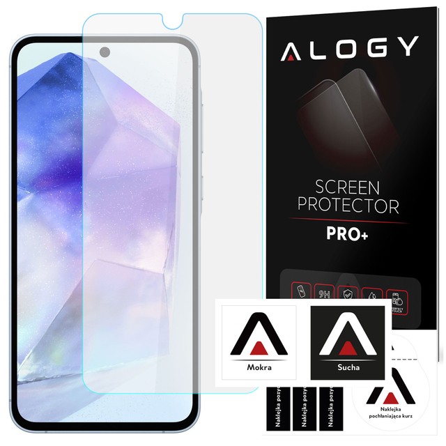 Alogy Screen Protector Pro+ 9H Szkło hartowane do Samsung Galaxy A35/A55 5G na ekran