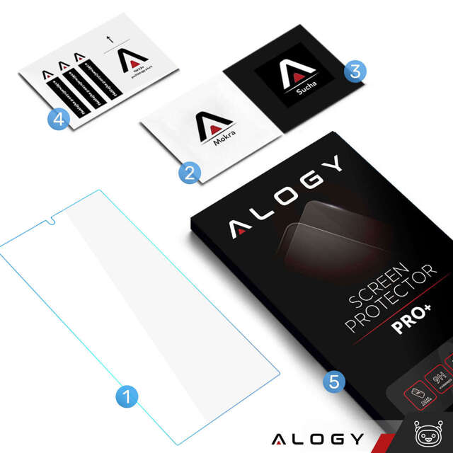 Alogy Screen Protector Pro+ 9H Szkło hartowane do Samsung Galaxy S24 Ultra na ekran