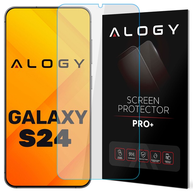 Alogy Screen Protector Pro+ 9H Szkło hartowane do Samsung Galaxy S24 na ekran 