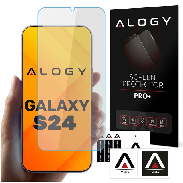 Alogy Screen Protector Pro+ 9H Szkło hartowane do Samsung Galaxy S24 na ekran 