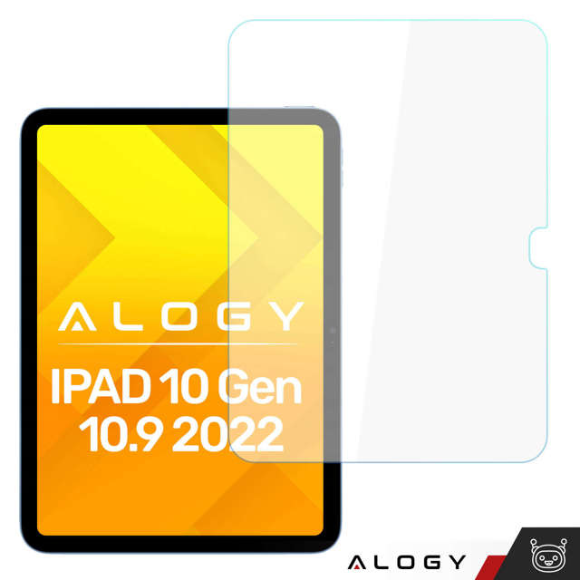 Alogy Screen Protector Pro+ Szkło hartowane do Apple iPad 10.9 10 gen 2022 (A2696/A2757/A2777) 