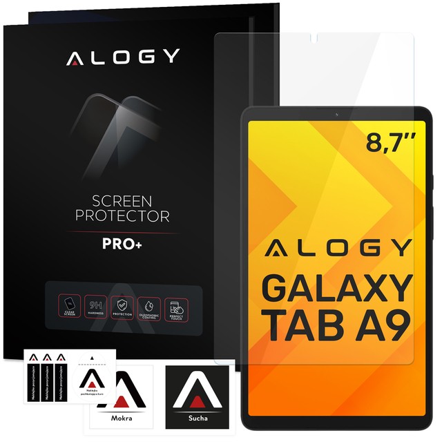 Alogy Screen Protector Pro+ Szkło hartowane do Samsung Galaxy Tab A9 2023 8.7" 2gen X110 / X115 na ekran