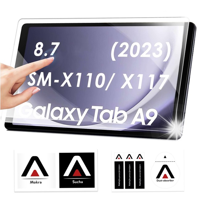 Alogy Screen Protector Pro+ Szkło hartowane do Samsung Galaxy Tab A9 2023 8.7" 2gen X110 / X115 na ekran