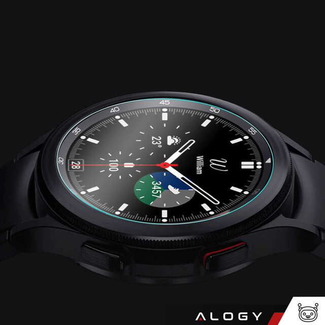 Alogy Screen Protector Watch+ 2x Szkło Hartowane na smartwatch watch zegarek uniwersalne 36mm średnica ochronne