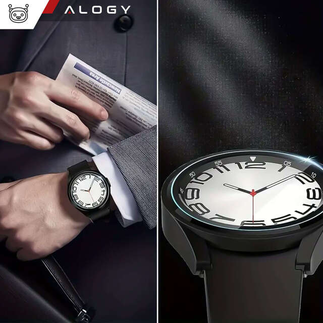 Alogy Screen Protector Watch+ 2x Szkło Hartowane na smartwatch watch zegarek uniwersalne 36mm średnica ochronne