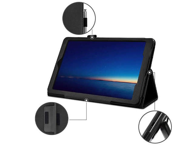 Alogy Stand Cover Etui stojak do Lenovo Tab M8 TB-8505 Czarne