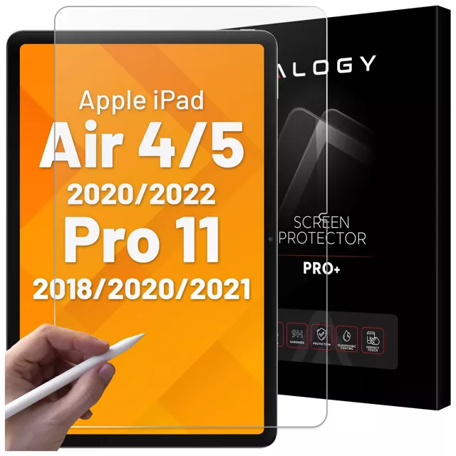 Alogy Szkło hartowane 9H na ekran do iPad Air 4 2020/ Air 5 2022/ iPad Pro 11 2018/ 2020