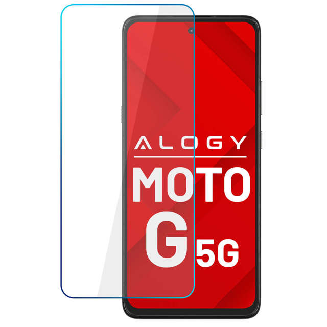 Alogy Szkło hartowane do telefonu na ekran do Motorola Moto G 5G