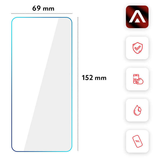 Alogy Szkło hartowane do telefonu na ekran do Nothing Phone 1