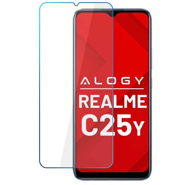 Alogy Szkło hartowane do telefonu na ekran do Realme C25y