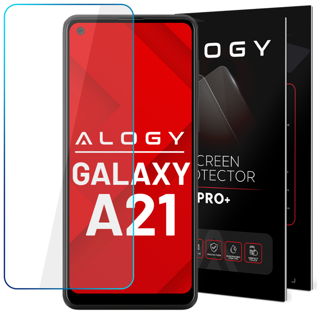 Alogy Szkło hartowane do telefonu na ekran do Samsung Galaxy A21