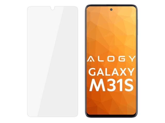 Alogy Szkło hartowane do telefonu na ekran do Samsung Galaxy M31s