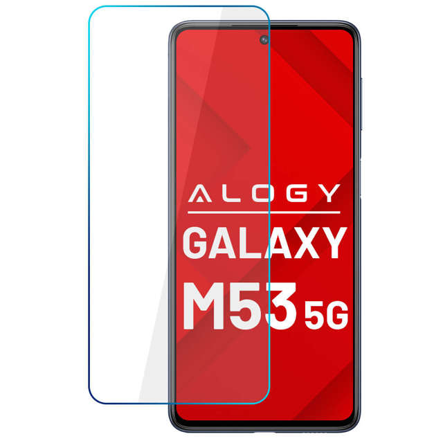 Alogy Szkło hartowane do telefonu na ekran do Samsung Galaxy M53 5G