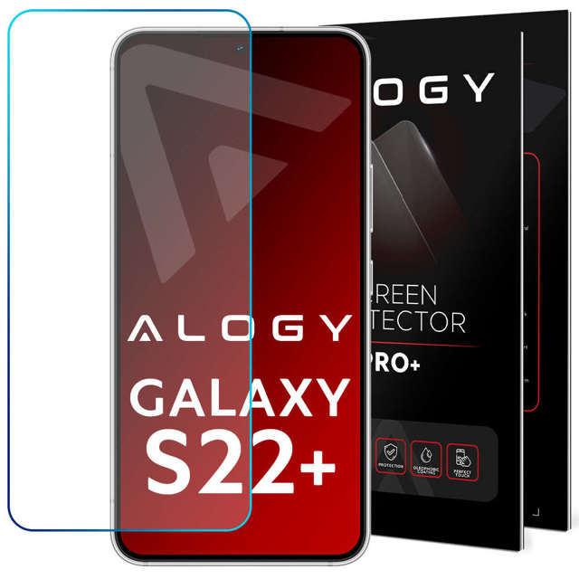 Alogy Szkło hartowane do telefonu na ekran do Samsung Galaxy S22 Plus