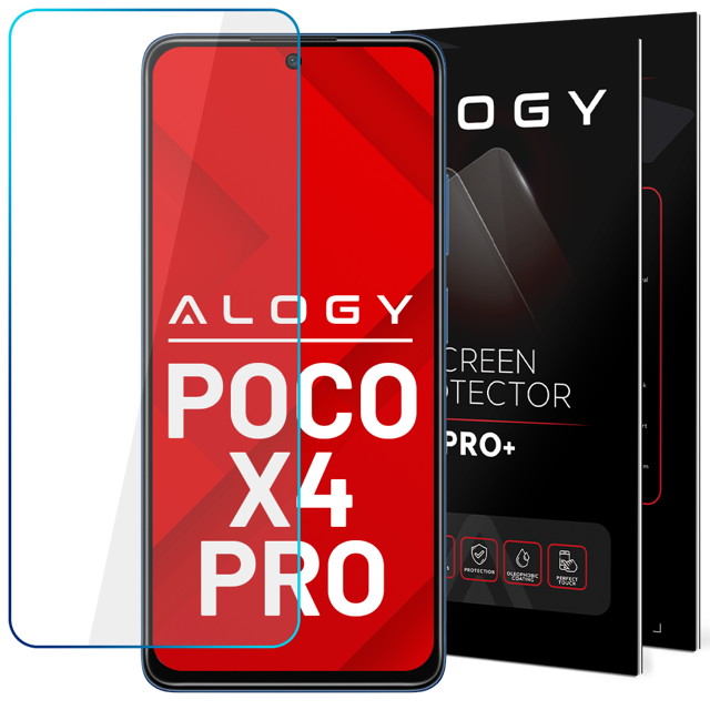 Alogy Szkło hartowane do telefonu na ekran do Xiaomi Poco X4 Pro 5G