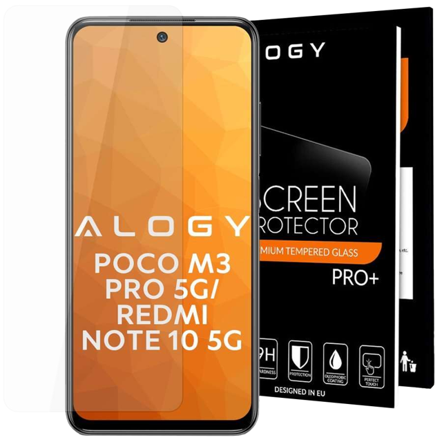 Alogy Szkło hartowane na telefon do Xiaomi Poco M3 Pro 5G/ Redmi Note 10 5G