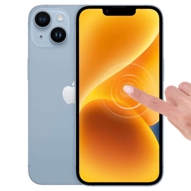 Alogy Szkło hybrydowe do Apple iPhone 14 Plus na cały ekran Flexi Full Glass 9H ochrona na cały ekran