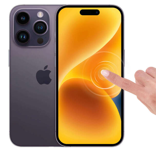 Alogy Szkło hybrydowe do Apple iPhone 14 Pro Max na cały ekran Flexi Full Glass 9H ochrona na cały ekran