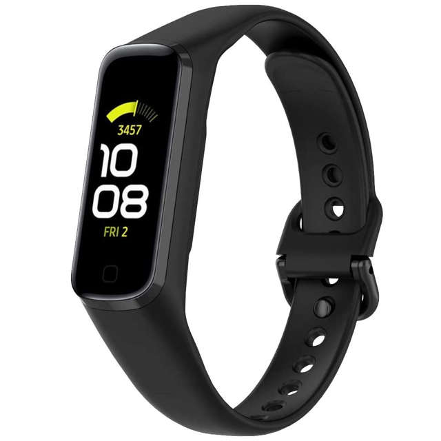 Alogy gumowy Pasek do smartwatcha do Samsung Galaxy Fit 2 SM-R220 Czarny