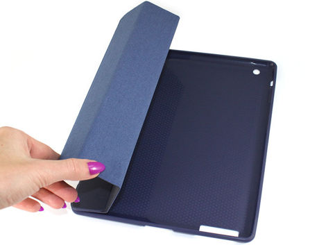 Etui Alogy Smart Case Apple iPad 2 3 4 silikon Różowe + Szkło