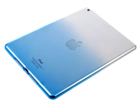Etui Alogy ombre case Apple iPad 9.7 2017 / 2018 niebieskie + Szkło