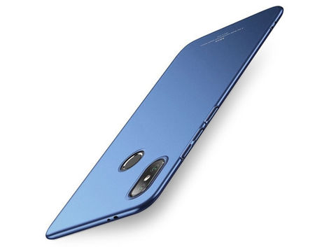 Etui MSVII Thin Case Xiaomi Mi 6X Mi A2 niebieskie + Szkło