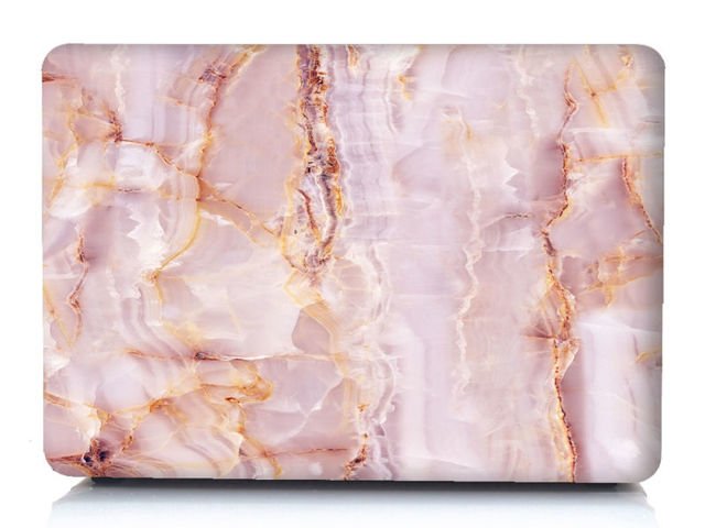 Etui do Apple MacBook Air 13 2019 Alogy Hard Case Marble marmur różowy
