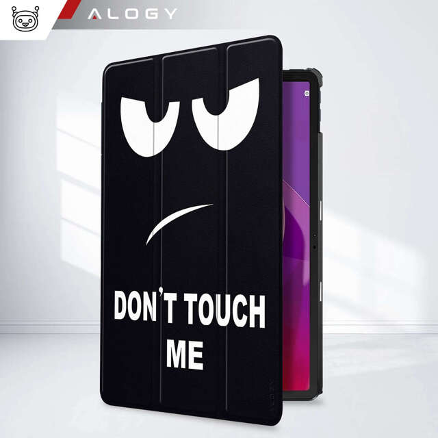 Etui do Lenovo Tab K11E / M11 10.95" TB330FU / TB330XU / TB331FC obudowa na tablet Case Alogy Book Cover Don't Touch me